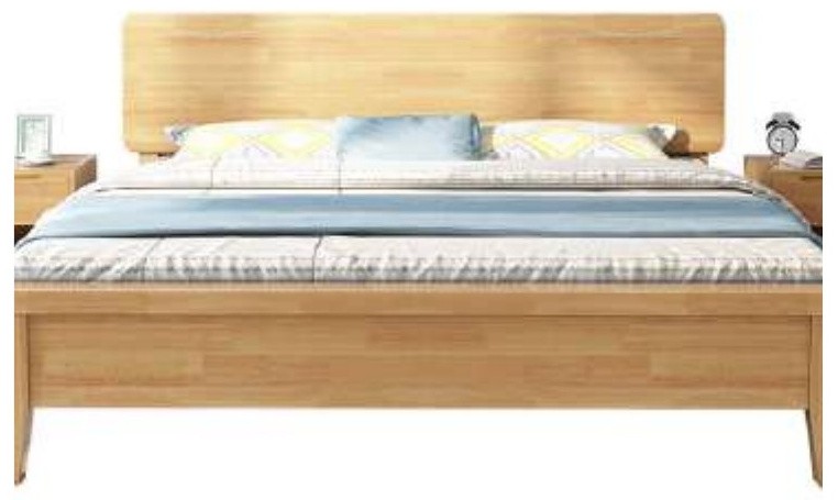 LY212 Modern Wood Bed