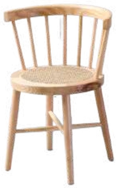 ZA030 Curved Back Armchair